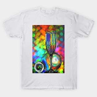 Bottle and glass T-Shirt